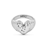 Delilah Signet Ring Silver