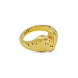 Delilah Signet Ring Gold