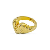 Delilah Signet Ring Gold