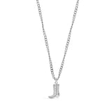 Cowgirl Boot Staple Necklace