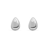 Tear Drop Earrings Silver