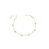 Dainty Petal Bracelet Gold