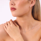 Halo Fine Chain Necklace