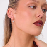 Dainty Petal Studs Silver