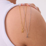 Staple Initial Necklace