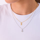 Staple Initial Necklace