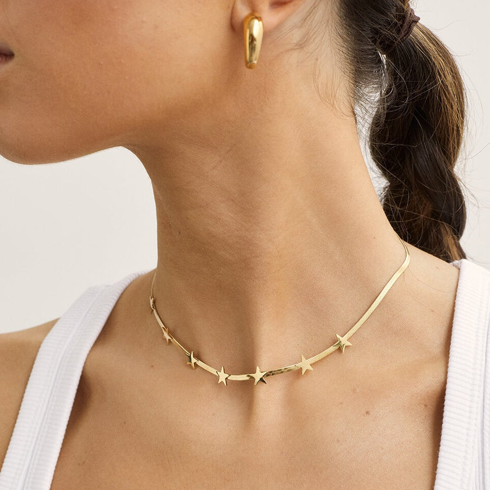 Introducing our Best Selling Millie Star Necklace. Tarnish Free Waterproof High Quality Stainless Steel