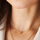 Engraved Dainty Heart Pendant
