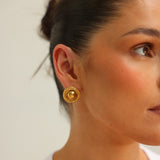 Gold Knot Earrings