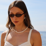 Chunky Irregular Pearl Necklace