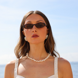 Chunky Irregular Pearl Necklace