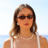 Chunky Irregular Pearl Necklace