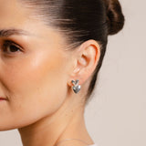 Violet Earrings Silver