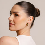 Violet Earrings Gold