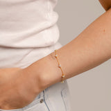 Dainty Petal Bracelet Gold