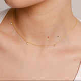 Halo Fine Chain Necklace