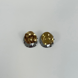 Two Tone Double Earrings