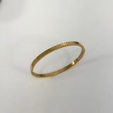 Gold Ridge Bangle