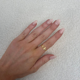 Open Gem Ring