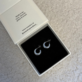 Classic Small Hoops Silver