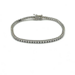 gold luxury tennis bracelet Irish jewellery zoandco zo&co jewellery affordable luxe high quality waterproof 