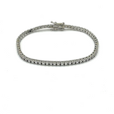 gold luxury tennis bracelet Irish jewellery zoandco zo&co jewellery affordable luxe high quality waterproof 