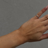 Friendship Pinky Ring Silver