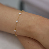 Dainty Petal Bracelet