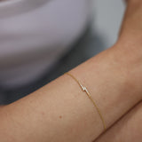 Lightning Bolt Bracelet Gold