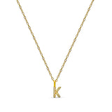 Dainty Initial Necklace