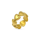 Lea Chunky Heart Ring