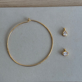 Bezel Pear/Oval Charm ONLY