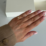 Friendship Pinky Ring Gold