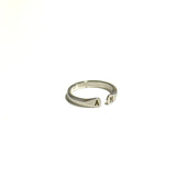 Engraved Open Band Ring