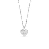 Engraved Heart Pendant