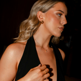 Buckle Statement Earrings Gold PRE ORDER