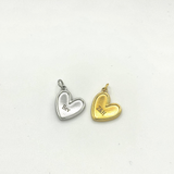 Engraved Heart Charm