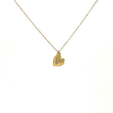 Engraved Duo Heart Necklace