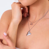 T-Bar Necklace Silver