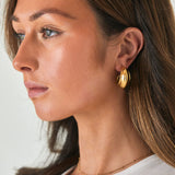 Chunky Hoops Gold