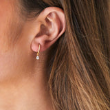 Sparkle Gem Huggies Gold