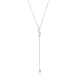 Constellation Drop Down Necklace Silver